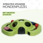 Puzzle pour chien pour croquettes et friandises avec pieds antidérapants – Eat Slow Live Longer Puzzle Beetle – Image 4
