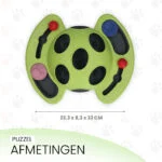 Puzzle pour chien pour croquettes et friandises avec pieds antidérapants – Eat Slow Live Longer Puzzle Beetle – Image 5