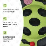 Puzzle pour chien pour croquettes et friandises avec pieds antidérapants – Eat Slow Live Longer Puzzle Beetle – Image 6