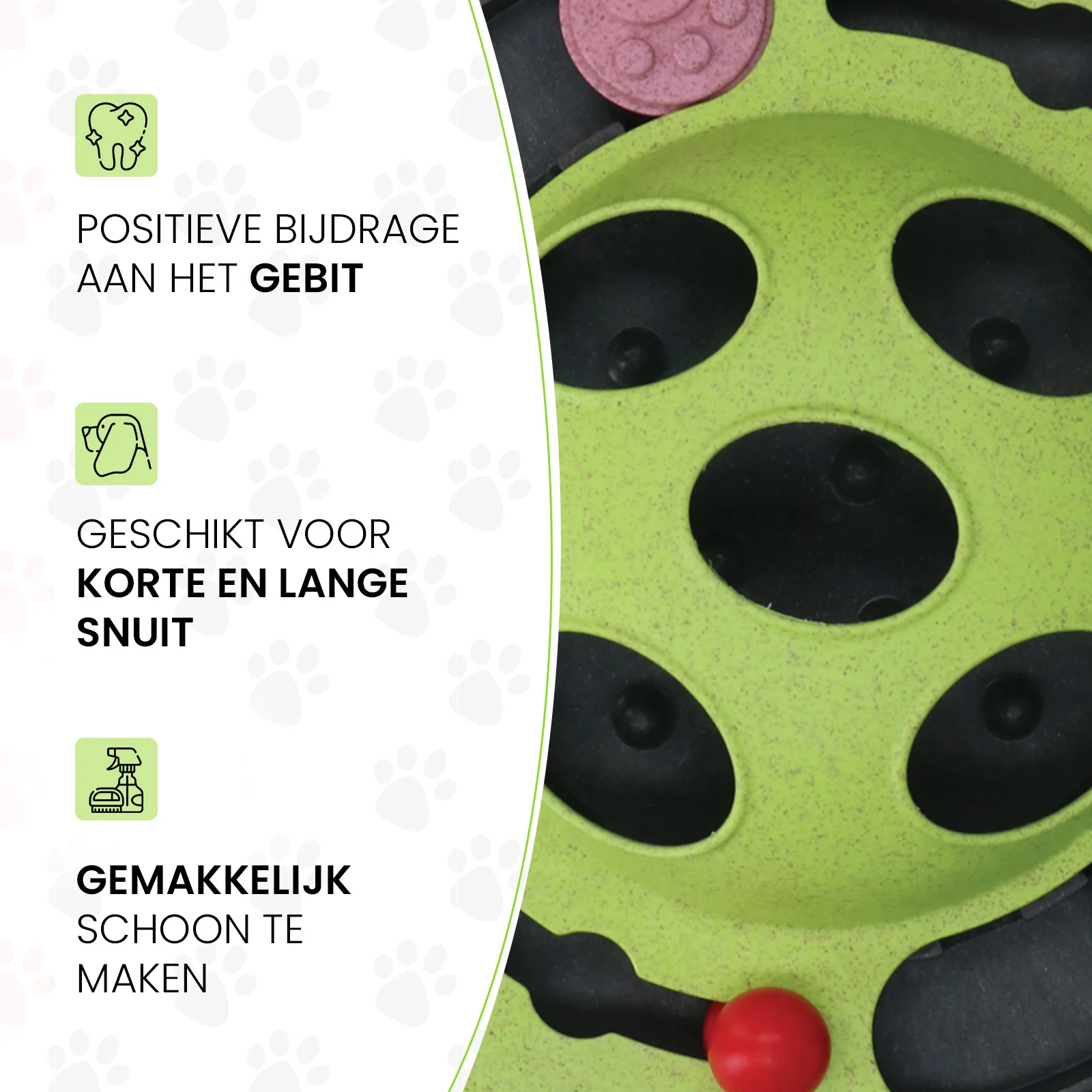Puzzle pour chien pour croquettes et friandises avec pieds antidérapants – Eat Slow Live Longer Puzzle Beetle – Image 6