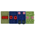 Puzzle pour chien pour croquettes et friandises, 13 x 19 cm – Eat Slow Live Longer Mini Puzzle Lush Jungle – Image 3