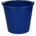 Seau avec anse galvanisée 7 l Bleu foncé – Vplast