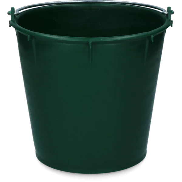 Seau avec anse galvanisée 7 l Vert – Vplast