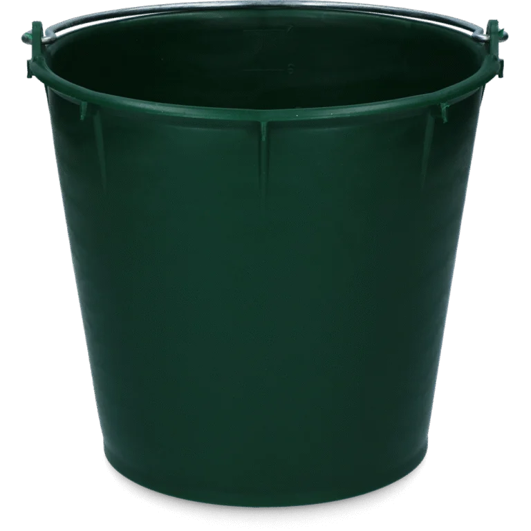 Seau avec anse galvanisée 7 l Vert – Vplast
