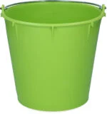 Seau avec anse galvanisée 7 l vert citron – Vplast