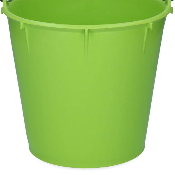 Seau avec anse galvanisée 7 l vert citron – Vplast