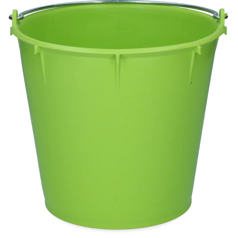 Seau avec anse galvanisée 7 l vert citron – Vplast – Image 2