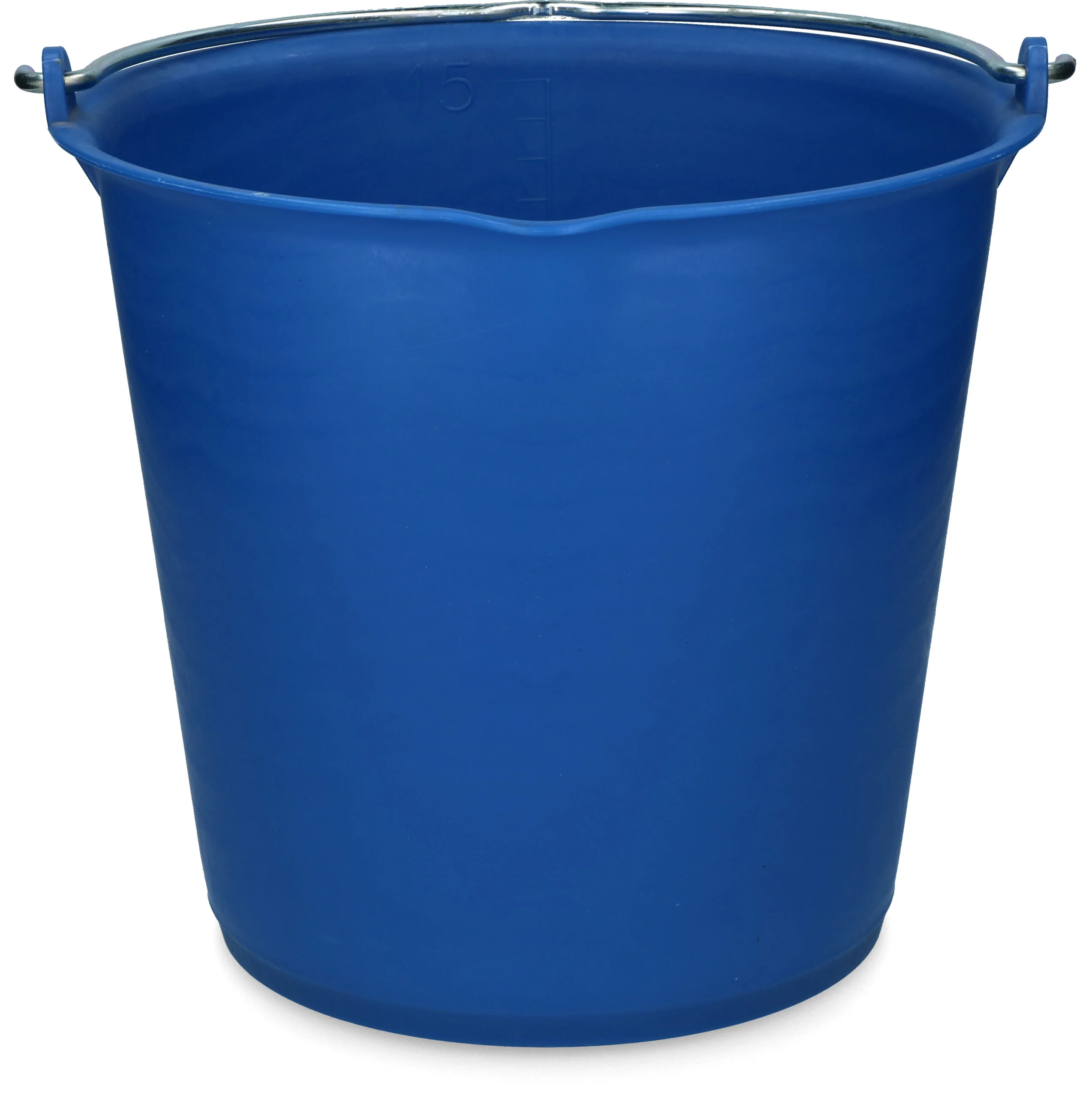 Seau avec bec verseur 15 l bleu foncé – Vplast – Image 1