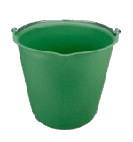Seau avec bec verseur 15 l vert foncé – Vplast
