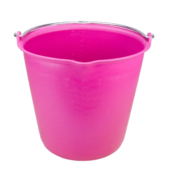 Seau avec bec verseur 15 l rose – Vplast