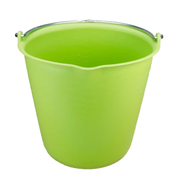Seau avec bec verseur 15 l vert – Vplast