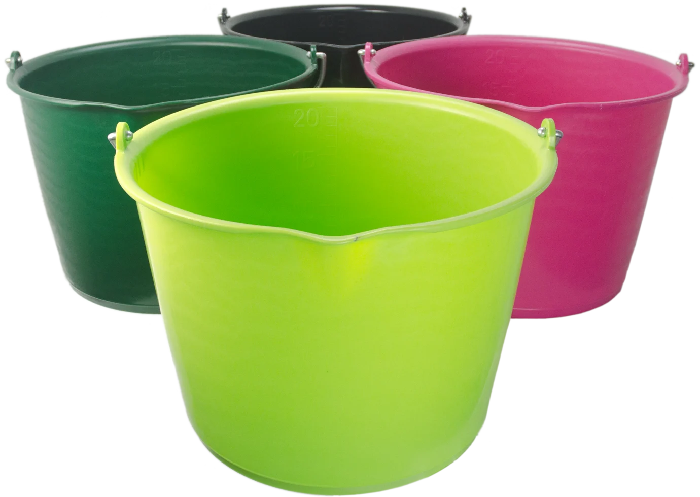 Seau avec bec verseur 15 l bleu foncé – Vplast – Image 2