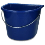 Seau à côté plat 15 l Bleu – Vplast