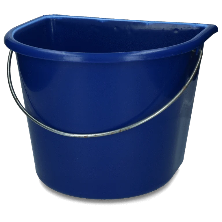 Seau à côté plat 15 l Bleu – Vplast