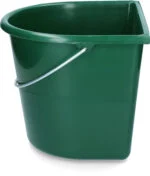 Seau à côté plat 15 l Vert – Vplast – Image 3