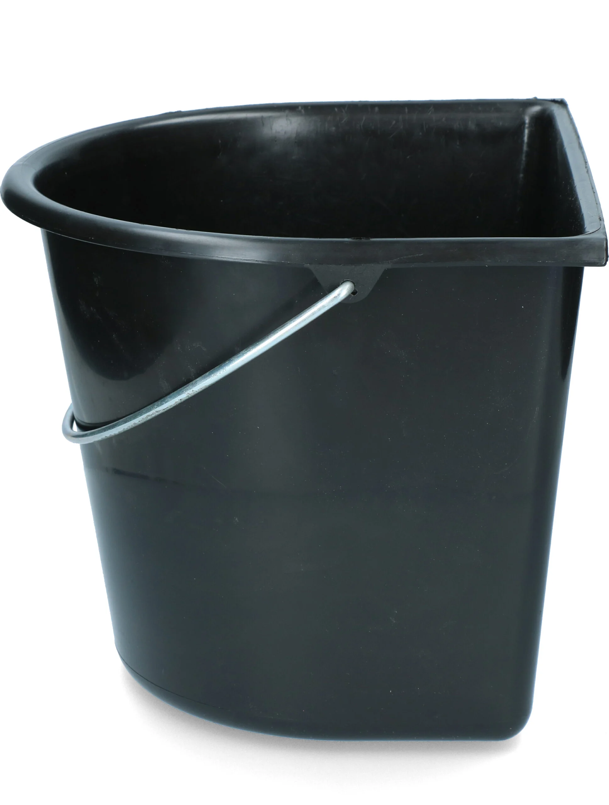 Seau à côté plat 15 l noir – Vplast – Image 3