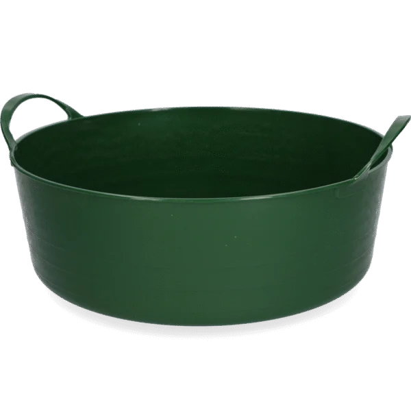 Seau flexible avec poignées, 6 l, vert – Vplast V-Trug Flexi