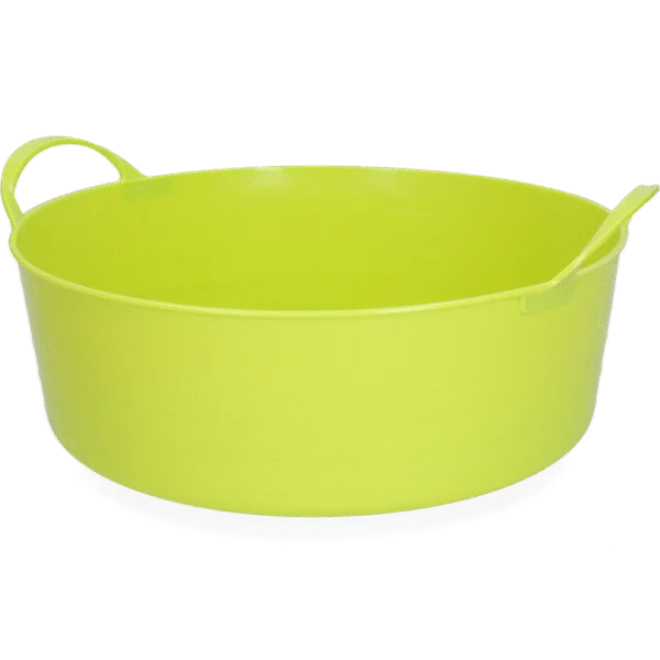 Seau souple avec poignées, 6 l, vert citron – Vplast V-Trug Flexi