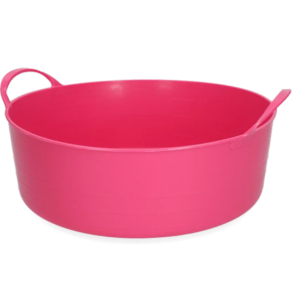 Seau souple avec poignées, 6 l, rose – Vplast V-Trug Flexi