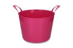 Seau souple à deux poignées, 14 l, rose – Vplast V-Trug Flexi