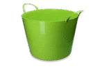 Bac souple avec poignées, 65 l, vert citron – Vplast V-Trug Flexi