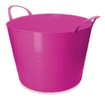 Seau flexible avec poignées, 65 l, rose – Vplast V-Trug Flexi