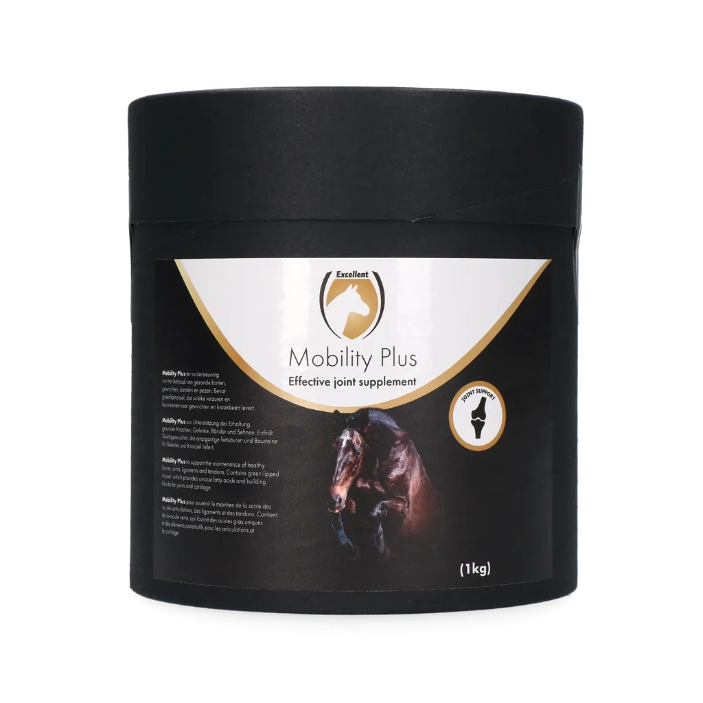 Complément articulaire pour chevaux avec MSM et glucosamine, 1 kg – Excellent Horse Mobility Plus – Image 1