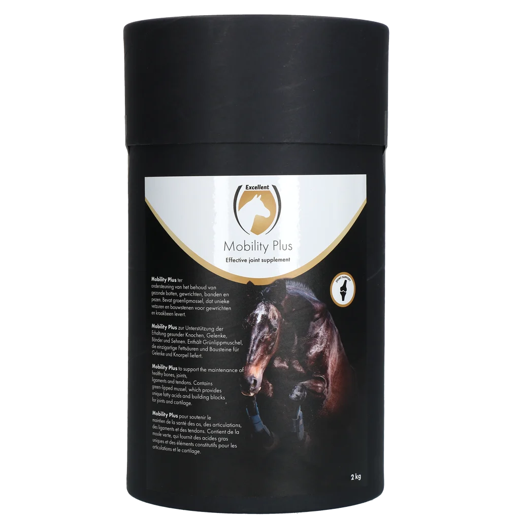 Complément articulaire pour chevaux avec MSM et glucosamine, 2 kg – Excellent Horse Mobility Plus – Image 1