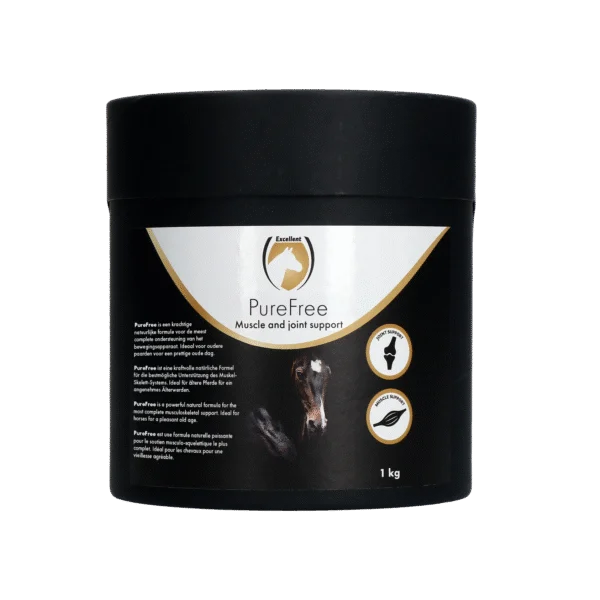 Complément articulaire pour chevaux avec MSM et curcuma, 1 kg – Excellent Horse PureFree