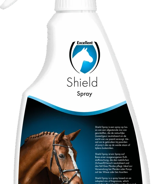 Spray neutralisant les odeurs pour chevaux aux substances odorantes, 500 ml – Excellent Horse Shield Spray