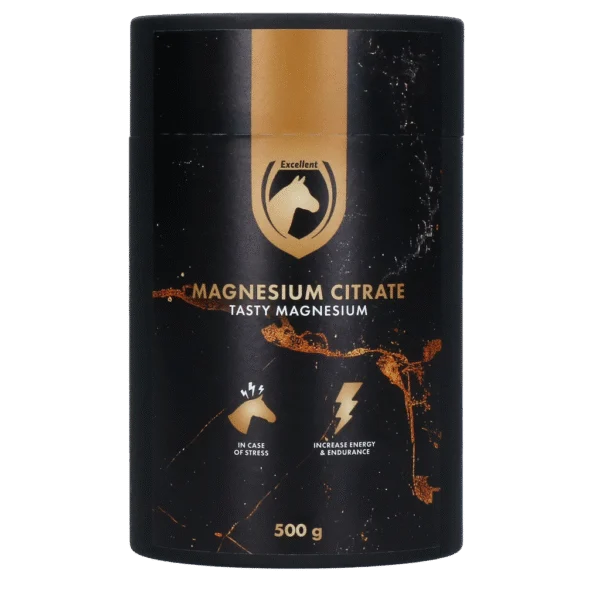 Citrate de magnésium pour chevaux, 500 g – Excellent Horse Magnesium Citrate