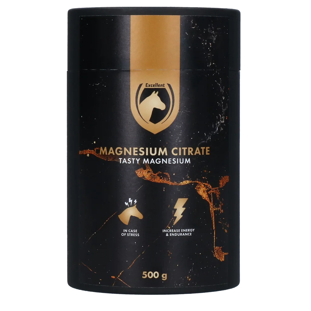 Citrate de magnésium pour chevaux, 500 g – Excellent Horse Magnesium Citrate – Image 1