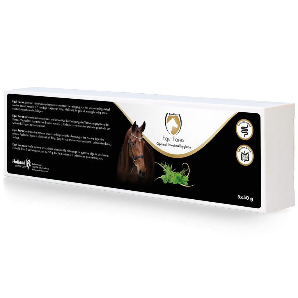 Complément à base de plantes pour chevaux, 5 x 50 g – Excellent Horse Parex – Image 1