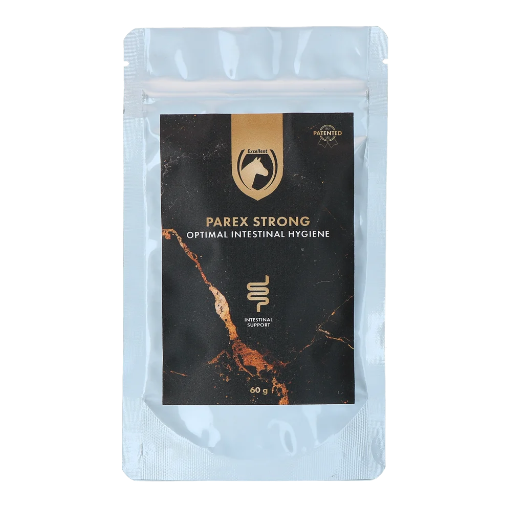 Complément à base de plantes pour chevaux, sachet de 60 g – Excellent Horse Parex Strong – Image 1