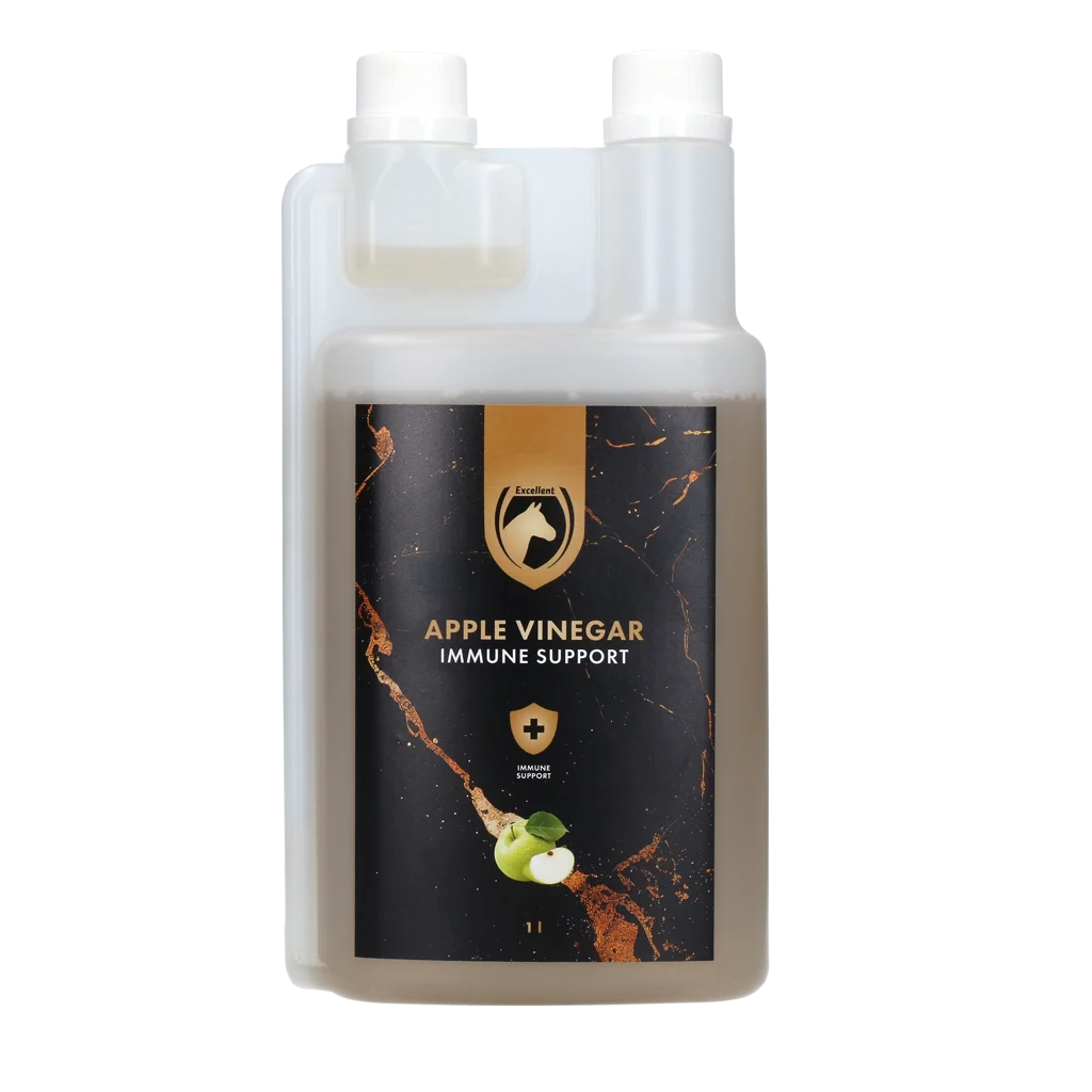 Vinaigre de cidre pour chevaux, 1 l – Excellent Horse Apple Vinegar – Image 1