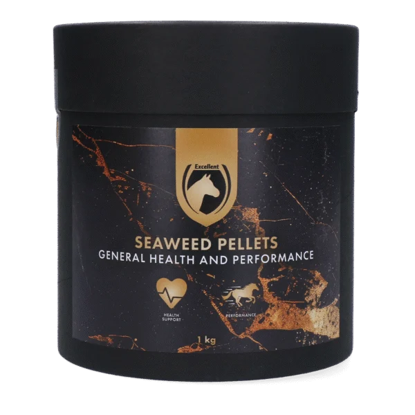 Pellets d’algues avec minéraux pour chevaux, 1 kg – Excellent Horse Seaweed Pellets