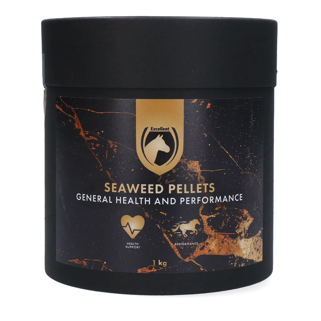 EQUI00030E.png Pellets d’algues avec minéraux pour chevaux, 1 kg – Excellent Horse Seaweed Pellets – Image 1