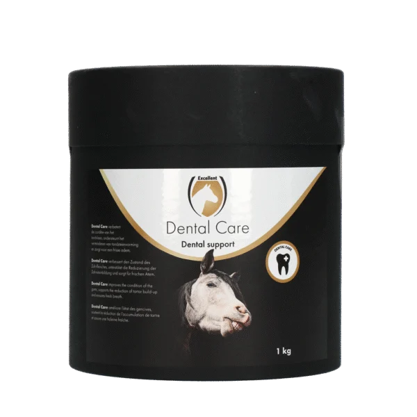 Complément dentaire pour chevaux à base de légumes et d’herbes séchés, 1 kg – Excellent Horse Dental Care