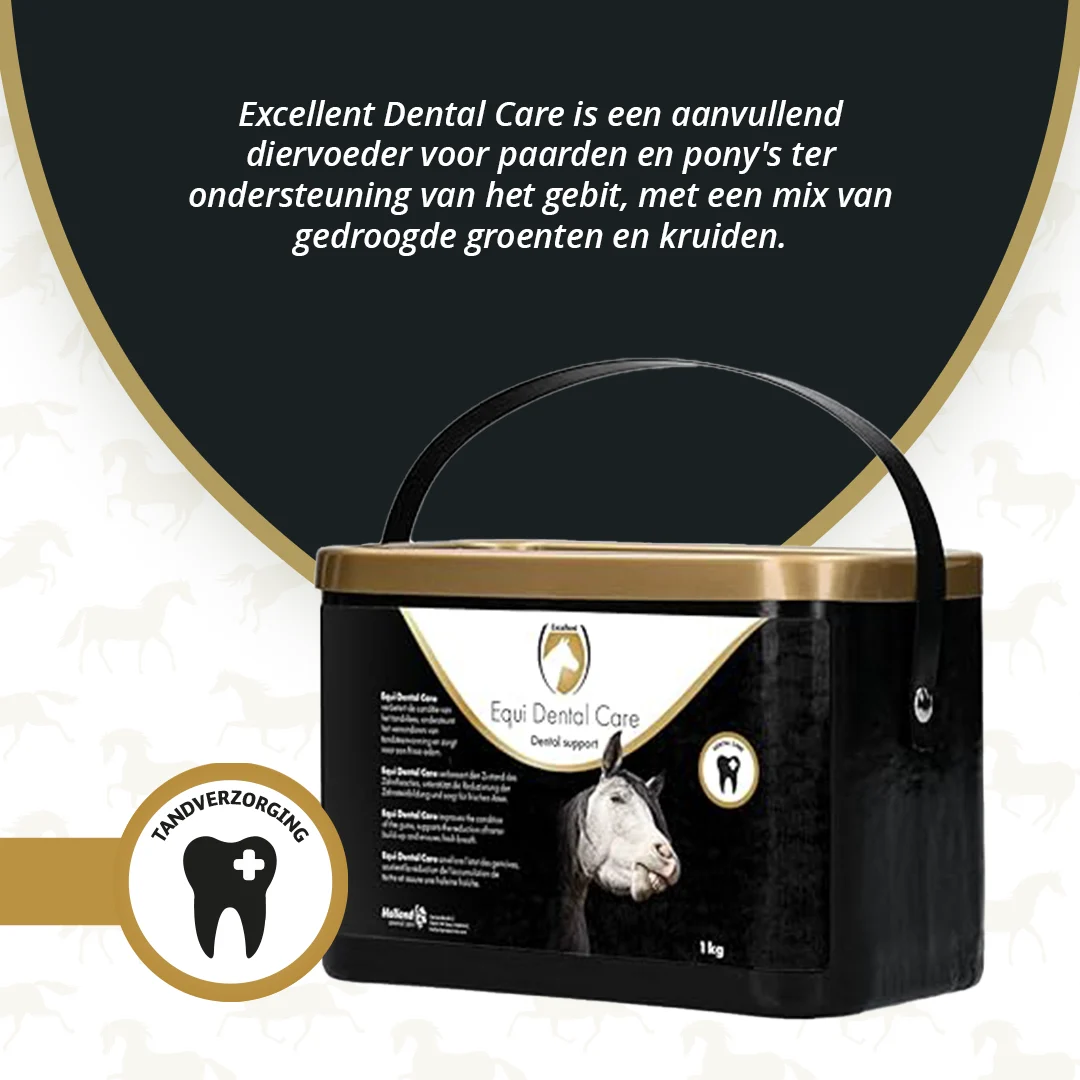 Complément dentaire pour chevaux à base de légumes et d’herbes séchés, 1 kg – Excellent Horse Dental Care – Image 2