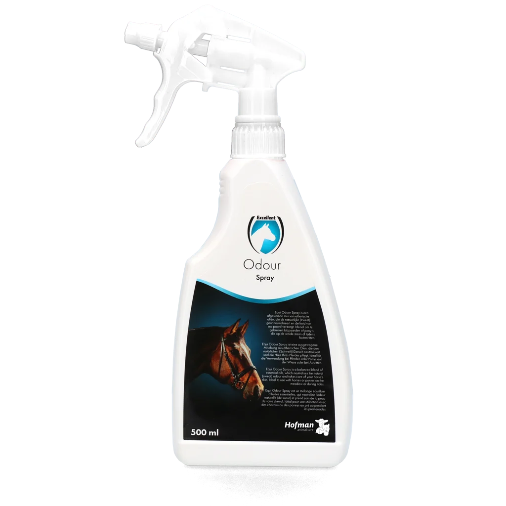Spray neutralisant les odeurs pour chevaux aux huiles essentielles, 500 ml – Excellent Horse Odour Spray – Image 1