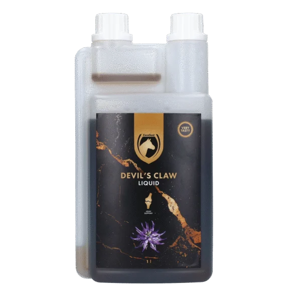 Complément pour les articulations des chevaux à l’extrait de griffe du diable, 1 l – Excellent Horse Devil's Claw Liquid