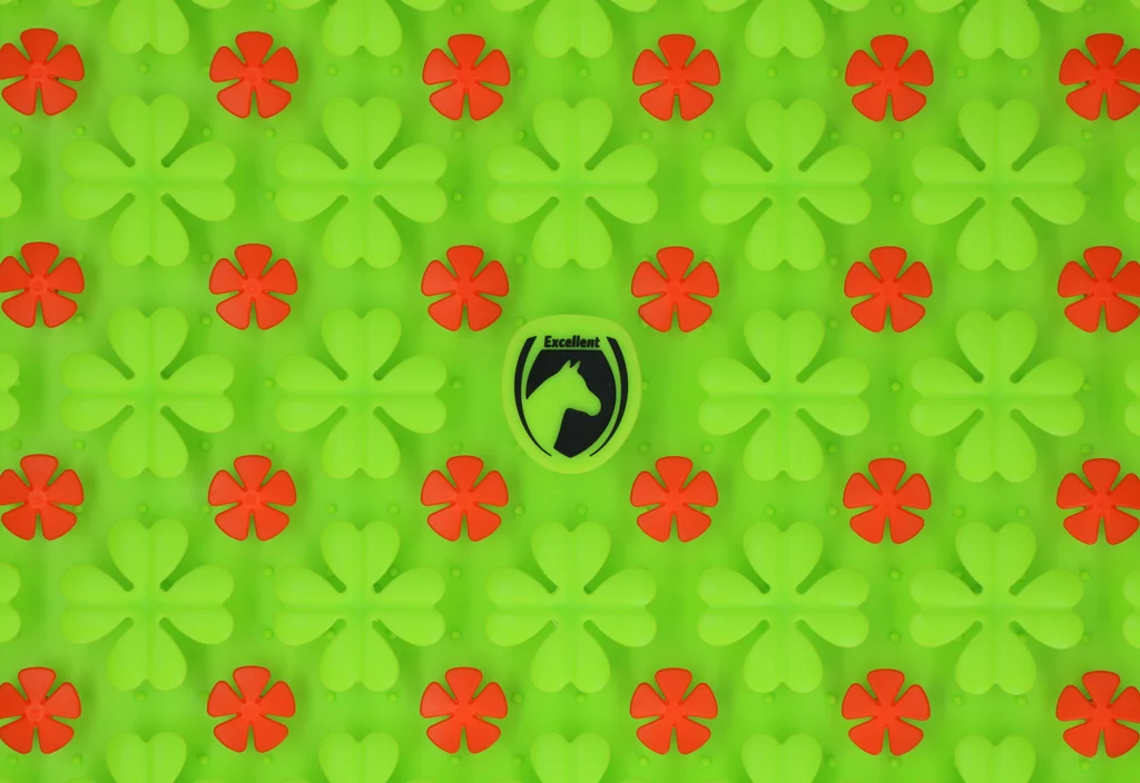 Tapis de fouille en silicone pour chevaux, 50 x 50 cm – Excellent Horse Snuffle Mat – Image 5