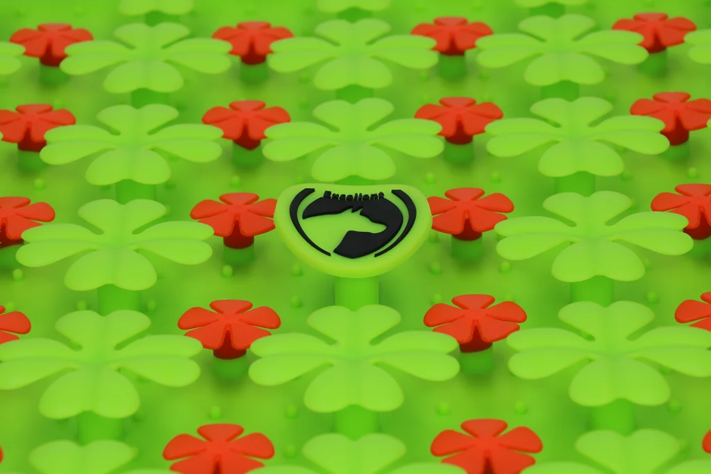 Tapis de fouille en silicone pour chevaux, 50 x 50 cm – Excellent Horse Snuffle Mat – Image 6