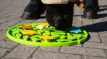 Tapis de fouille pour chevaux pour aliments et friandises – Excellent Horse Snuffle Mat Flower Power – Image 4