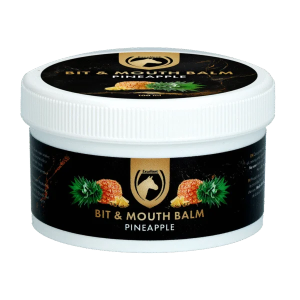 Baume pour la bouche des chevaux, ananas, 100 ml – Excellent Horse Bit & Mouth Balm