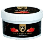 Baume pour la bouche des chevaux, fraise, 100 ml – Excellent Horse Bit & Mouth Balm