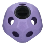 Balle distributrice pour chevaux avec ouvertures, violette – Excellent Horse Feed & Play Ball