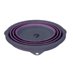 Seau pliable pour aliments et eau, 10 l, lilas et gris – Excellent Horse Vouwbare Emmer – Image 2