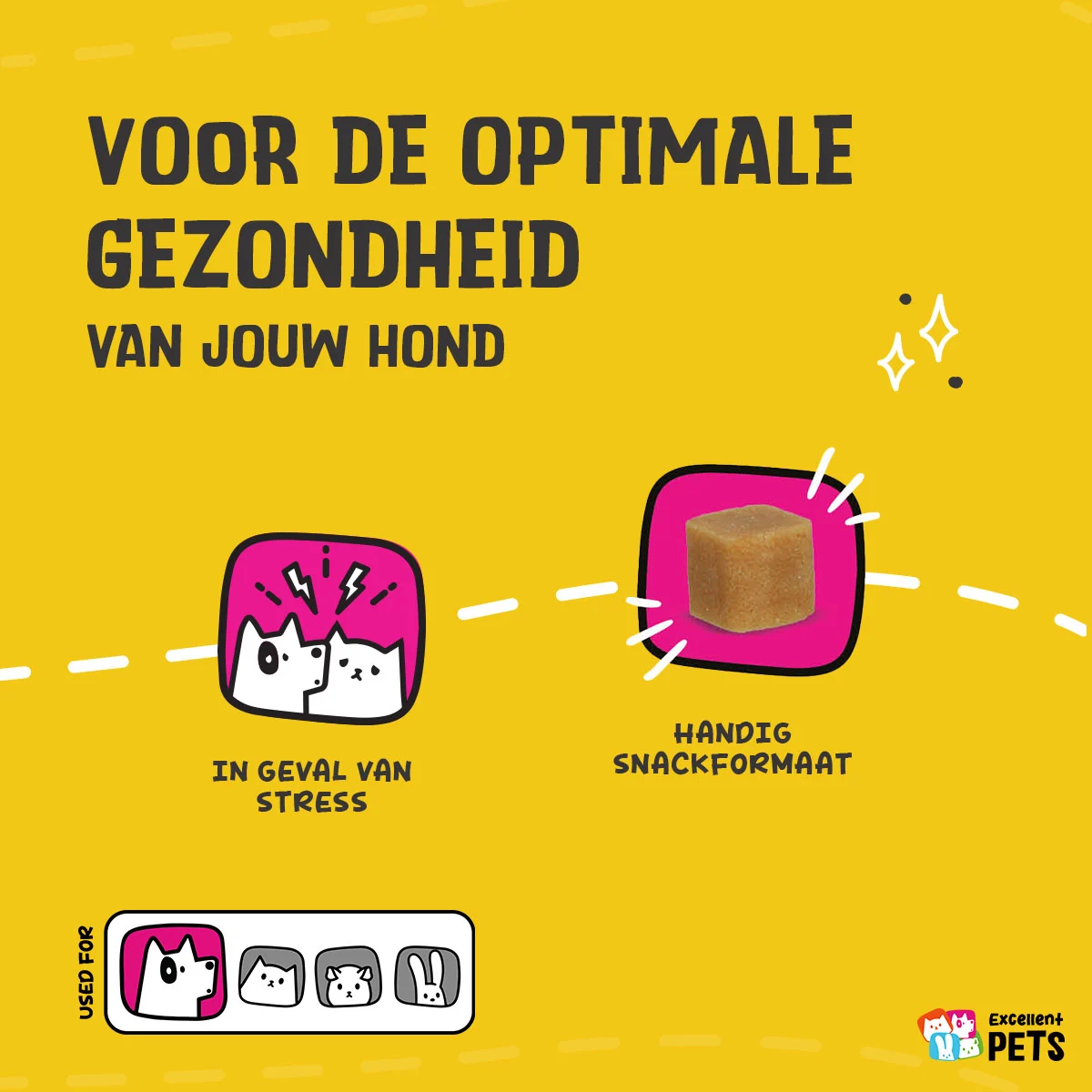 Friandises à mâcher tendres pour chiens en situation de stress, 120 pièces – Excellent Pets No Stress Soft Chews – Image 5