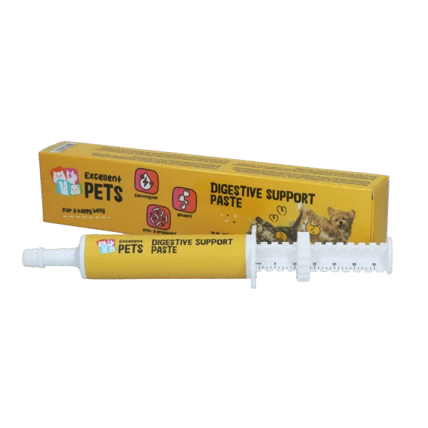 Pâte digestive pour animaux de compagnie avec électrolytes, 30 ml – Excellent Pets Digestive Support